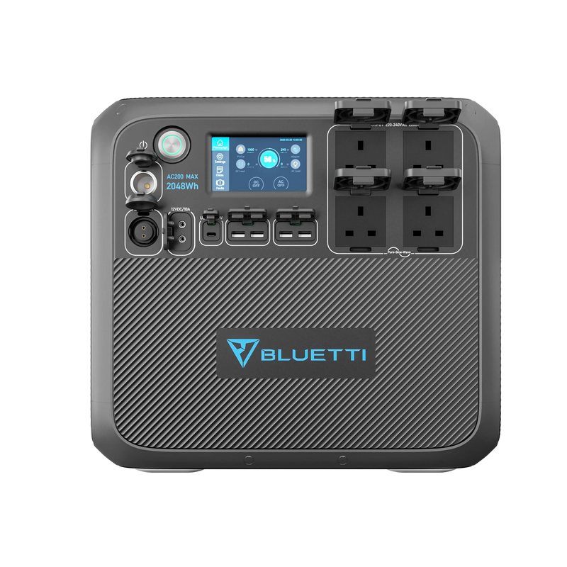 Bluetti AC200MAX + B300 5,120Wh Portable/Home Power Station