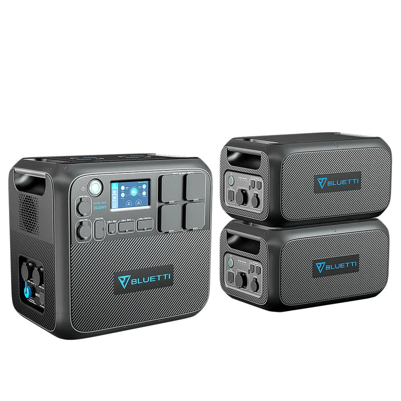 Bluetti AC200MAX + 2*B230 6,144Wh Portable/Home Power Station