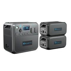 Bluetti AC200P + 2*B230 6,096Wh Portable/Home Power Station