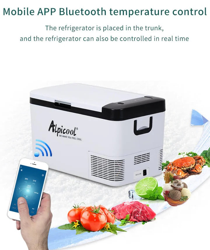 Alpicool K25 Compressor 25L Mini Portable Fridge/Freezer