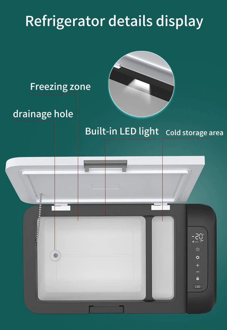 Alpicool K25 Compressor 25L Mini Portable Fridge/Freezer